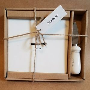 Rae Dunn Icon cheese plate